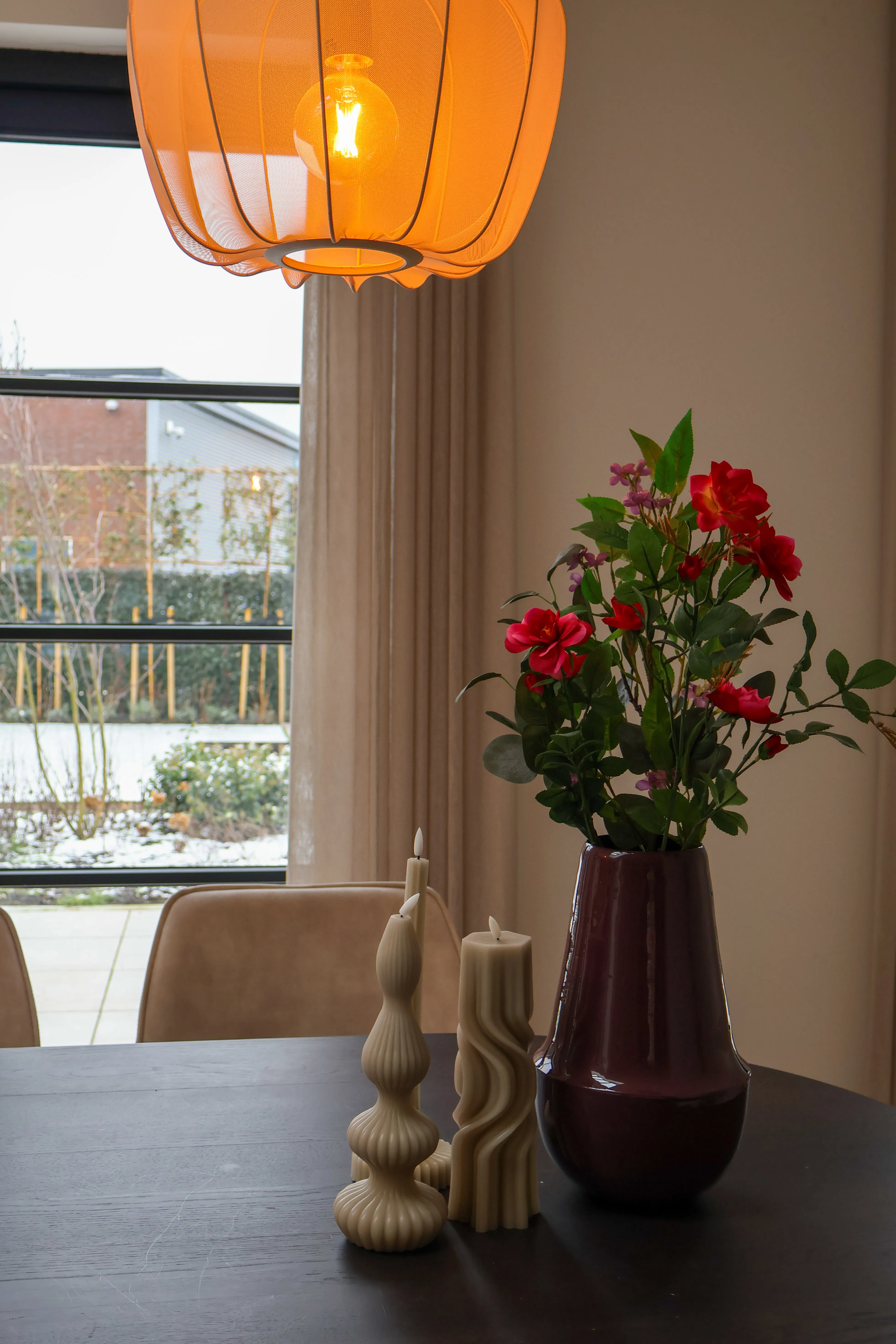 Eettafel hoekje Isa Scholten